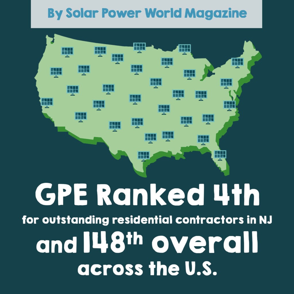 Solar Power World Magazine’s Annual List Includes Green Power Energy - A New Jersey Based Solar Installer